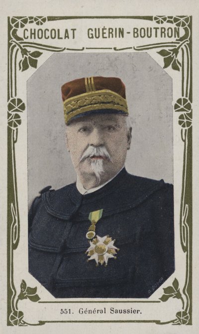 General Saussier by French School