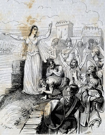 Genneviève Reassures the People of Paris - in 