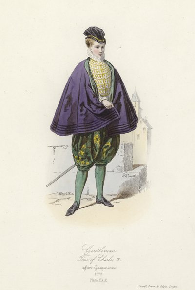 Gentleman of the time of Charles IX of France by French School