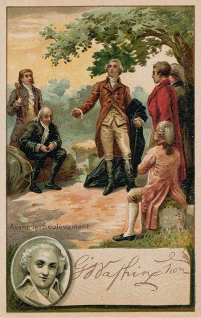 George Washington Before the American Revolution by French School