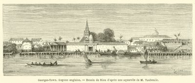 Georgetown, British Guiana by French School