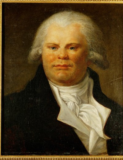Georges Jacques Danton, Poet and Revolutionary, Executed by French School