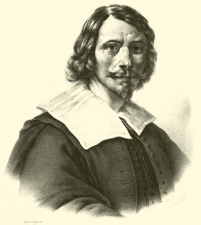 Portrait of Giovanni Francesco Barbieri, Known as Guercino by French School