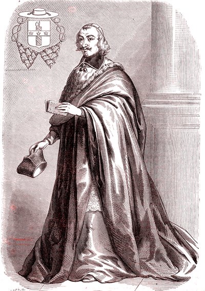 Giulio Raimondo Mazzarino by French School