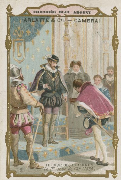 Giving of Gifts on New Year