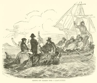 Going on Board the Undaunted by French School