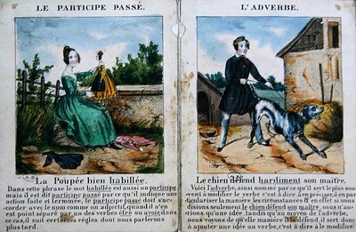 Grammar Book for Children, c.1850 by French School