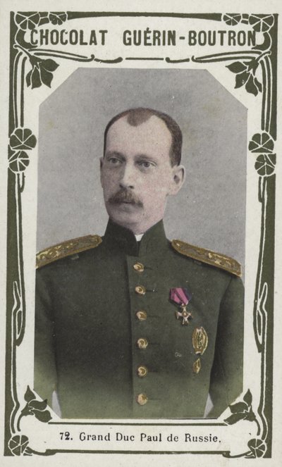 Grand Duke Paul of Russia by French School