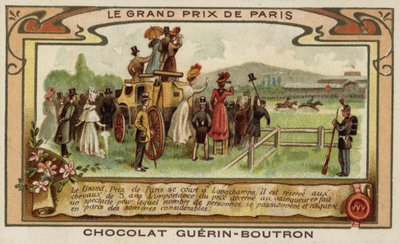 Grand Prix de Paris horse race, Longchamps by French School