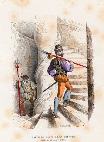 Guard by French School