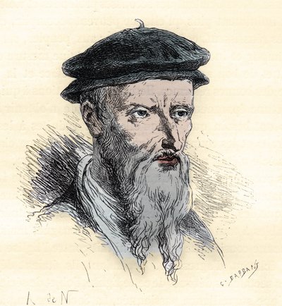 William Farel - engraving from L