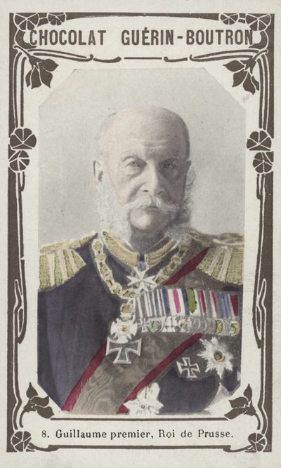 William I, King of Prussia by French School