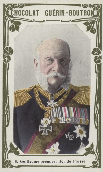 William I, King of Prussia by French School