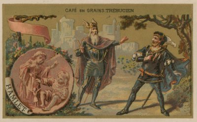 Hamlet - Illustration of scene from William Shakespeare