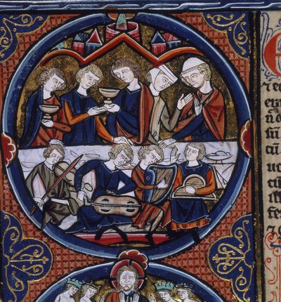 Banquet with Musicians, from the 