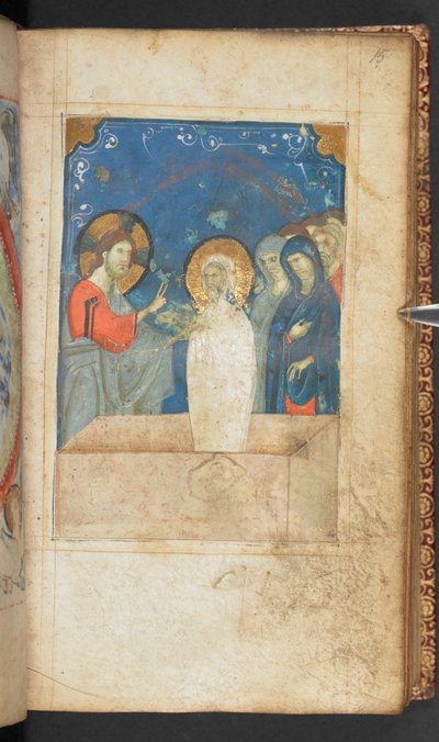 Raising of Lazarus, Scene from the Gospel of St. John by French School