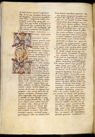 Opening Page from the Book of Ruth, 