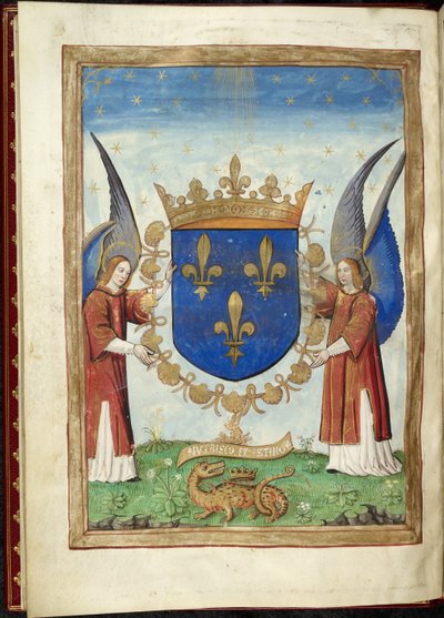 Armorial page from Histoire des guerres des romains, by Appian, c.1515-17 by French School