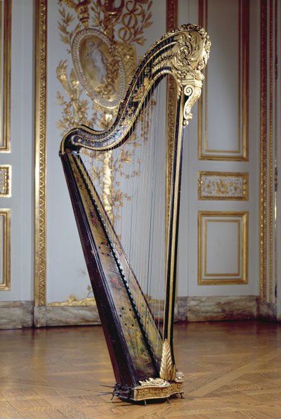 Harp Belonging to Queen Marie Antoinette by French School