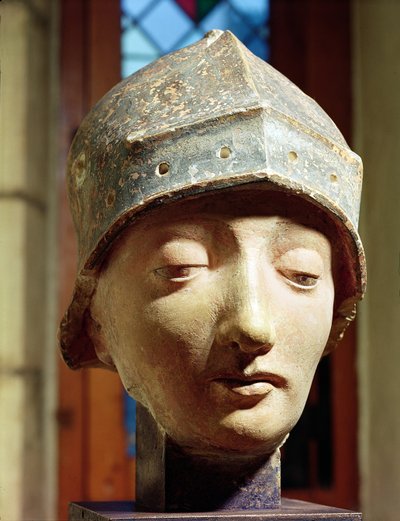 Head presumed to be of Joan of Arc by French School