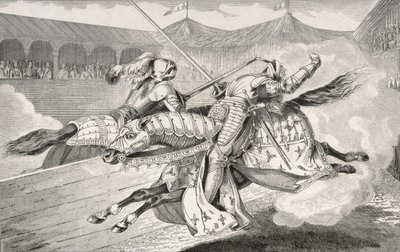 Henri II is Fatally Wounded at a Joust During His Daughter