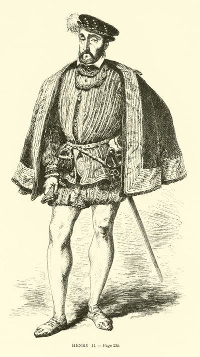 Henry II by French School