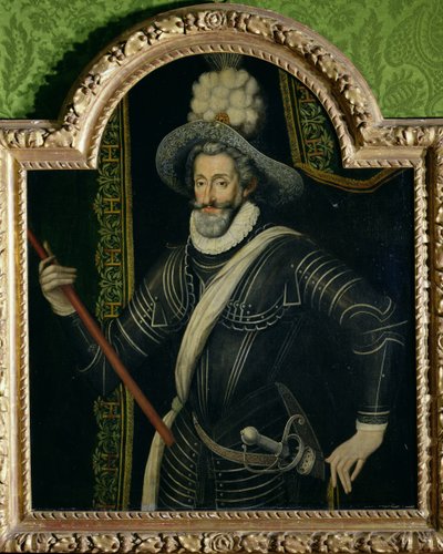 Henri IV, King of France and Navarre, c.1595 by French School