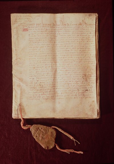 Henri IV, By the Grace of God, King of France and Navarre, first page from 