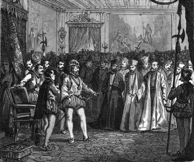 Henri IV Before the Assembly of Notables in Rouen by French School