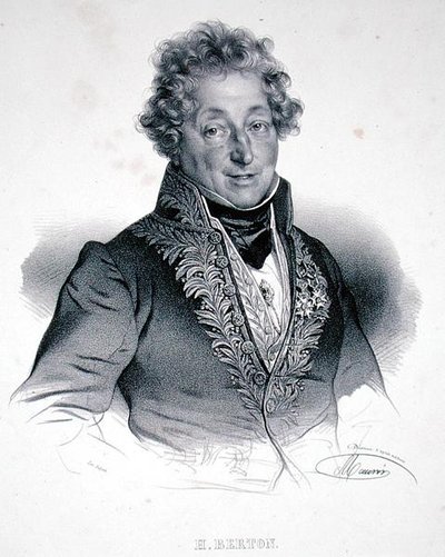 Henri Montan Berton (1767-1844) engraved by Francois Seraphin Delpech (1778-1825) by French School