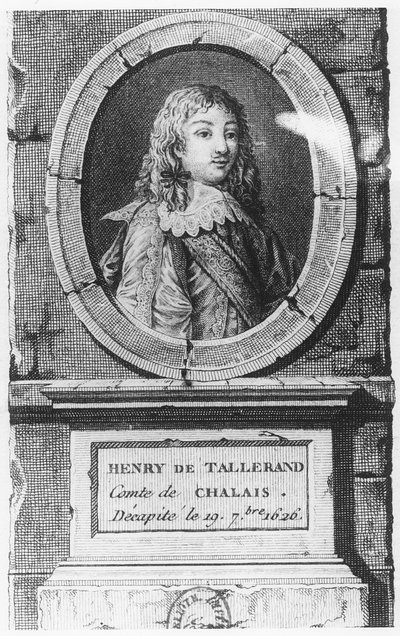 Henri de Talleyrand, Count of Chalais by French School