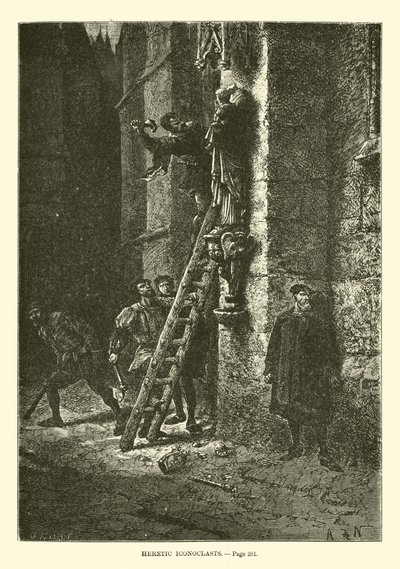 Heretic Iconoclasts by French School