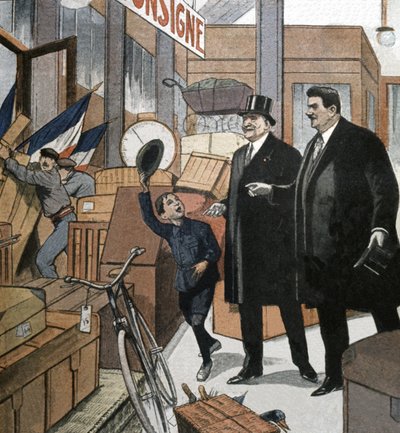 Herriot and Millerand by French School