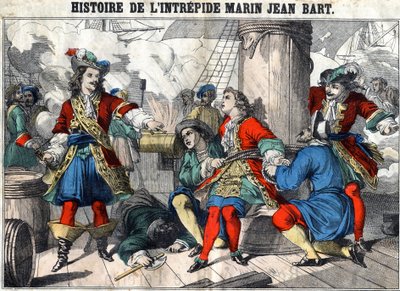 History of the Intrepid Sailor Jean Bart. Epinal imaging from the end of the 19th century. by French School