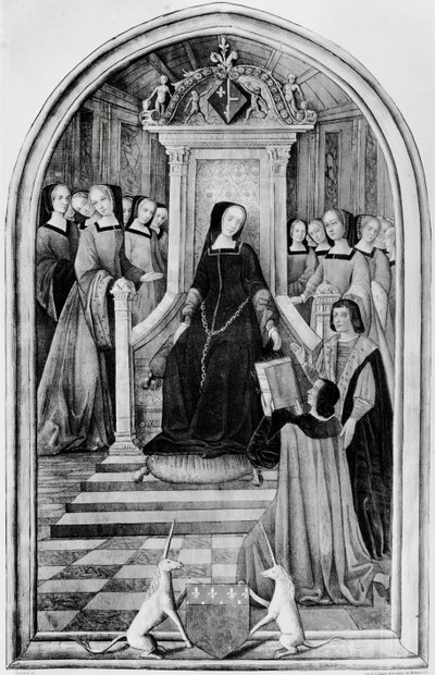 Homage to Louise de Savoie (1476-1531) at Amiens in 1518, from 
