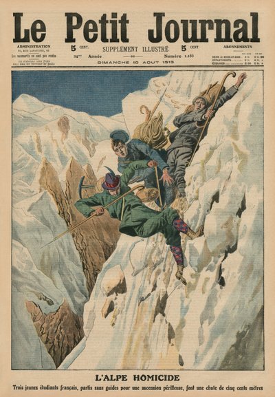 Homicidal Alp, front cover illustration from 