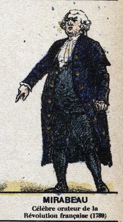 Honore Gabriel Riqueti, Count of Mirabeau, French Politician by French School