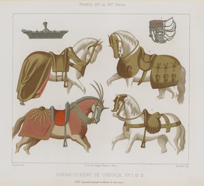 Horse Harnesses by French School