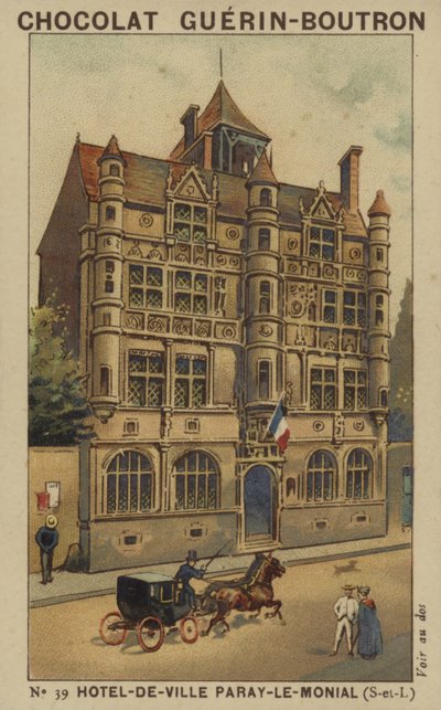 Hotel-de-Ville Paray-le-Monial, Saone-et-Loire by French School