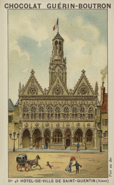 Hotel-de-Ville de Saint-Quentin, Aisne by French School