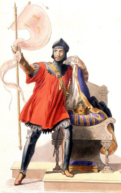 Hugues Capet and His Banner - in 
