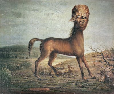 Hydrocephalic mare, born 21st January 1821, 1835 by French School