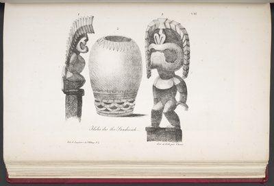 Idols of the Sandwich Islands, from 