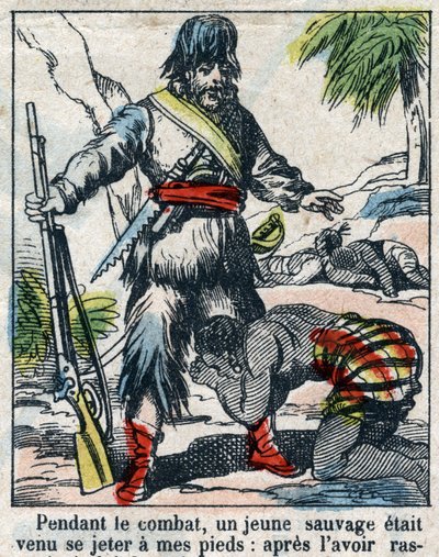 Illustration for the book of Daniel Defoe 