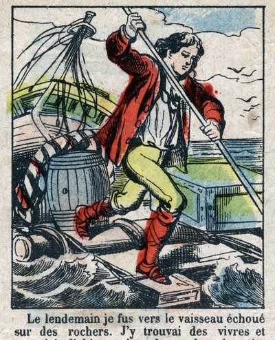 Illustration for the Book of Daniel Defoe 