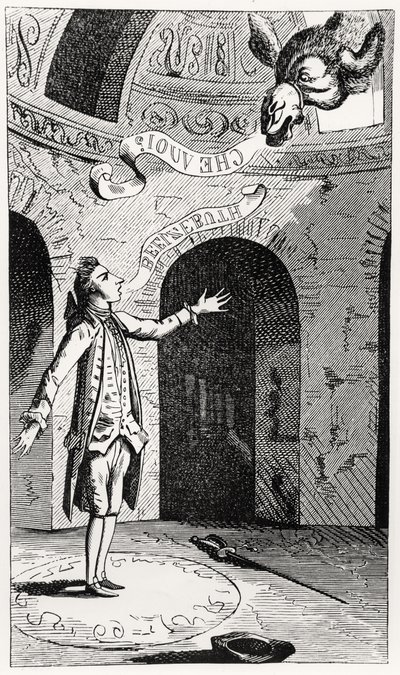 Illustration for Le Diable Amoureux by French School