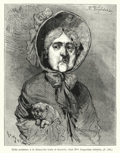 Illustration for Le Juif Errant by French School