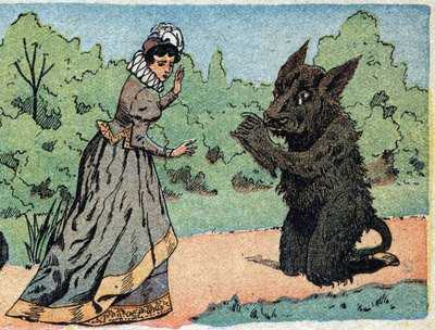 Illustration for the tale 