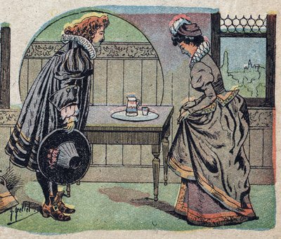 Illustration for the tale 