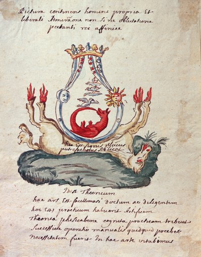 Illustration from La Cle de la Grande Science sur l
